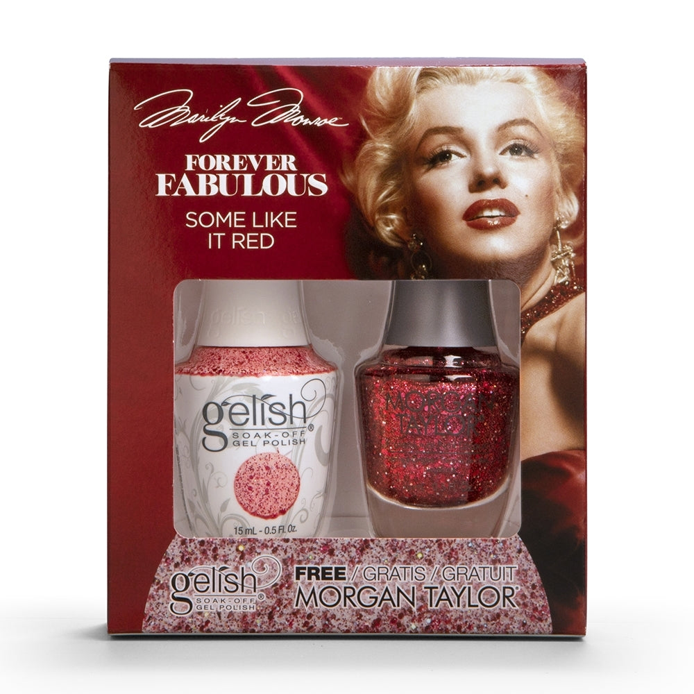 Gelish Soak Off - Forever Fabulous Some Like it Red