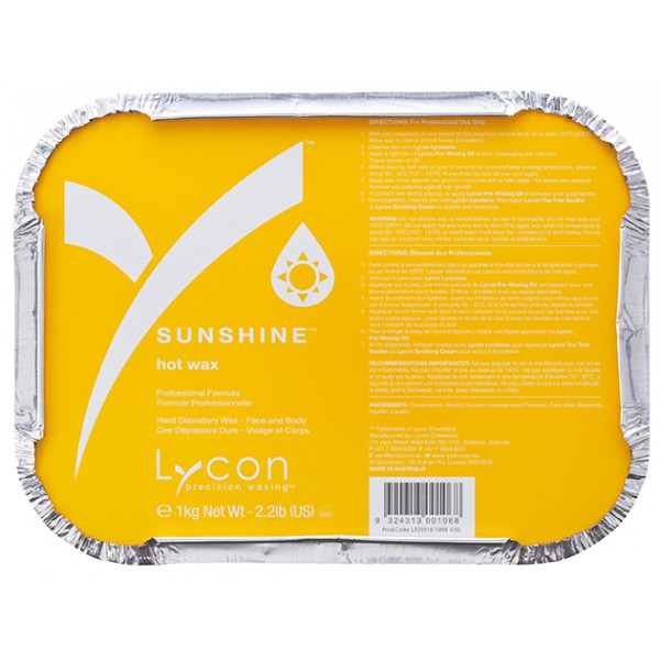 Lycon Sunshine Hot Wax - 1kg