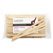 Lycon Waxing Spatulas Eyebrows Thin Type - 100pk