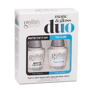 Gelish Matte & Gloss Topcoat Duo Pack 15ml