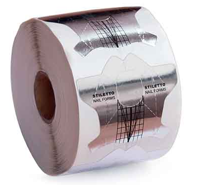 Stiletto Nail Form - 500 Roll