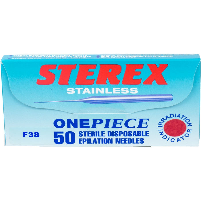 Sterex Electrolysis Needles 1 Piece F3s