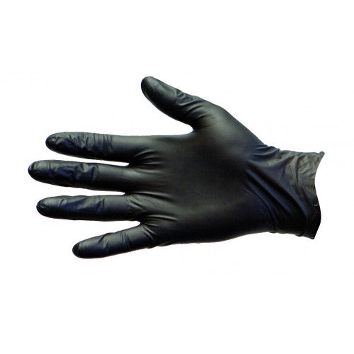 Black Duo pf - Vinyl / Nitrile Disposable Glove Medium