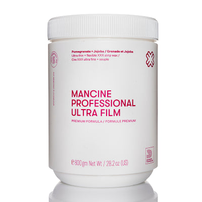 Mancine Ultrafilm Strip Wax: Pomegranate & Jojoba 800g