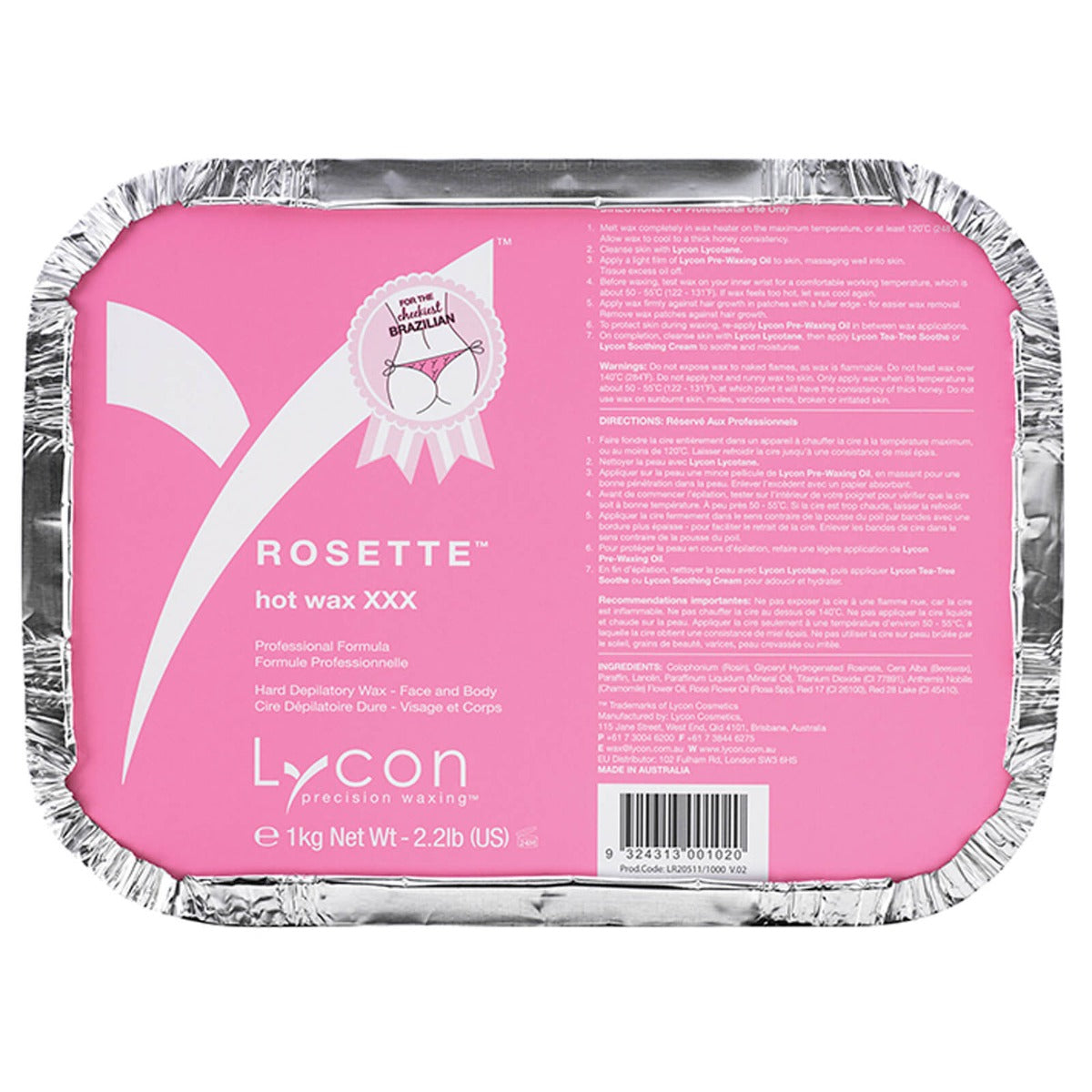 Lycon - Rosette Hot Wax Bulk Buy 15 kg