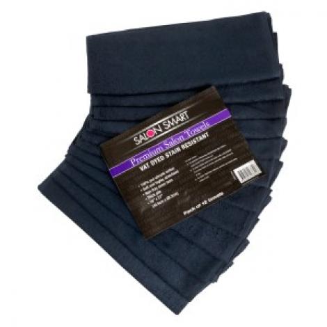 Salon Smart Black Towels 12pk
