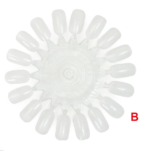 2pc - Plastic Color Chart - 36 Colour Display