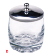 Glass Dappen Dish With Lid - 60ml