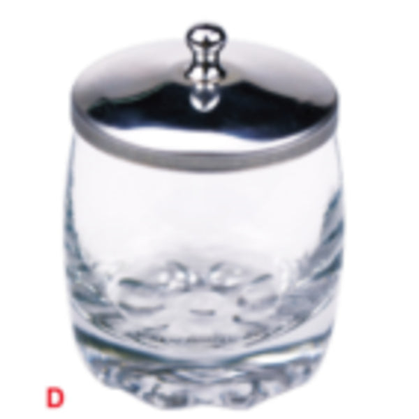 Glass Dappen Dish With Lid - 60ml