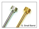 Carbide Bit - Course - Gold - F. Small Barrel - 3/32"