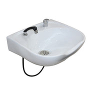 Tasman Wall Hung Ceramic Basin - White