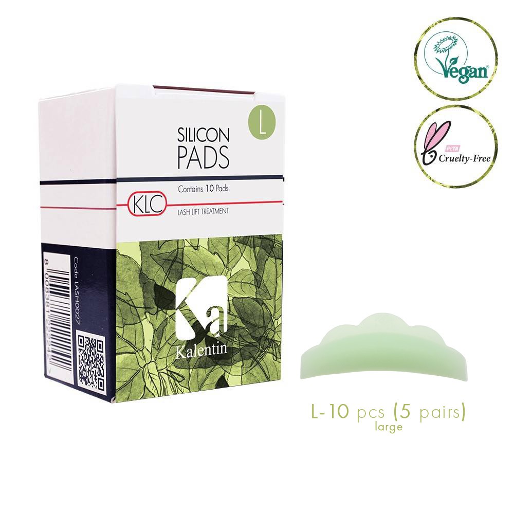 Vegan Silicon Pads L - 10 Pcs (5 Pairs)