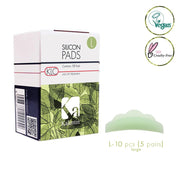 Vegan Silicon Pads L - 10 Pcs (5 Pairs)