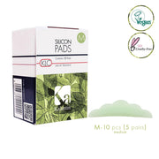 Vegan Silicon Pads M - 10 Pcs (5 Pairs)