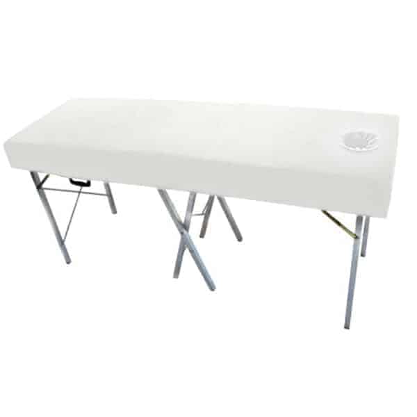 Couch Cover With Face Hole White