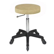 Turbo Stool Sand Chrome Base with click N clean Wheels