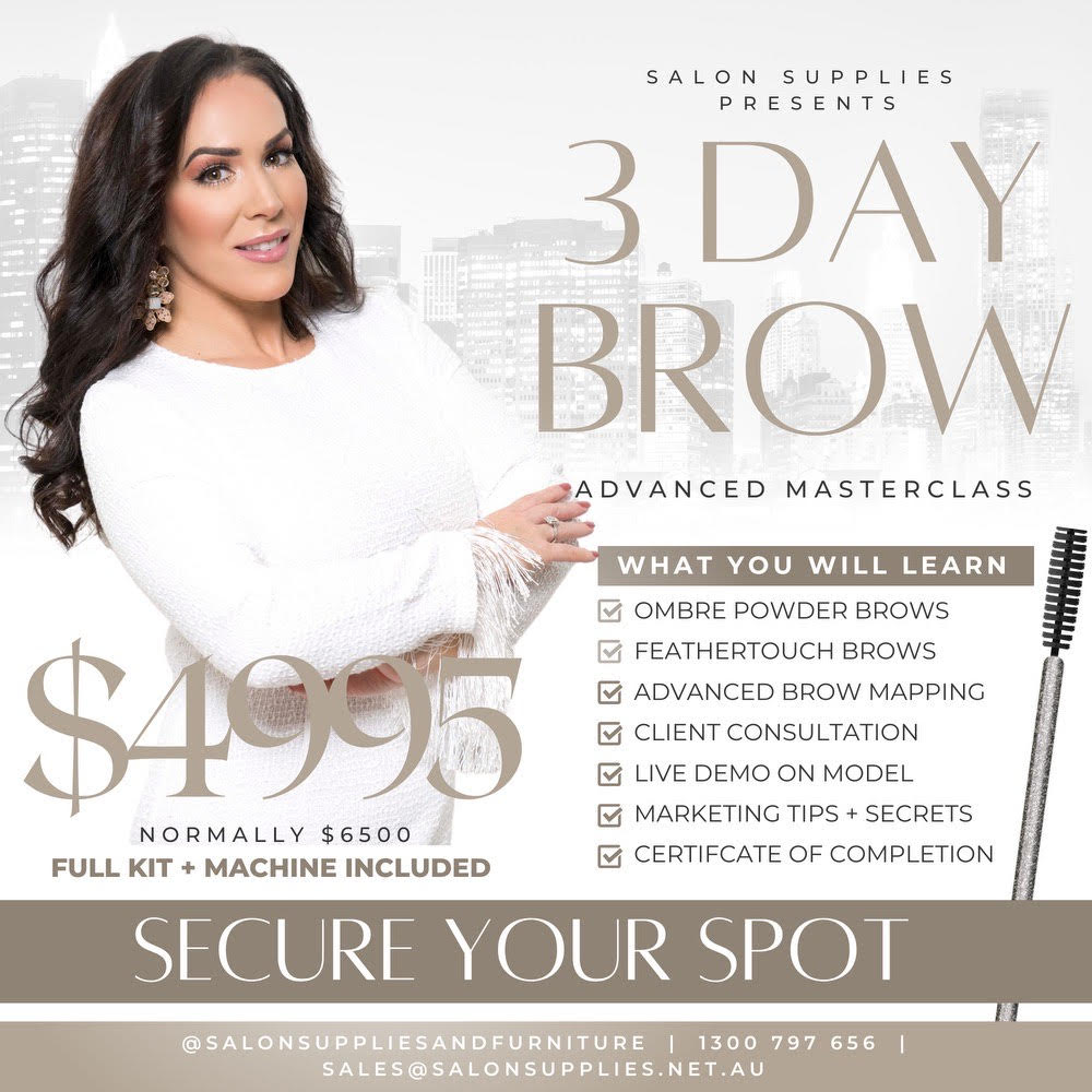 3 Day  Brow Advance Masterclass