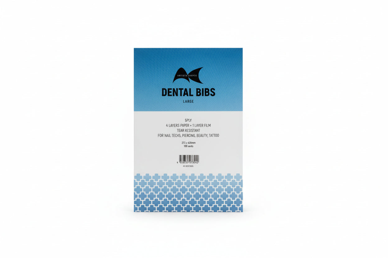 Artists Choice Dental Bibs Large 100 units