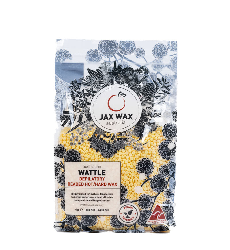 Jax Wax Australia Hot Waxes Australian Wattle Beads 1kg