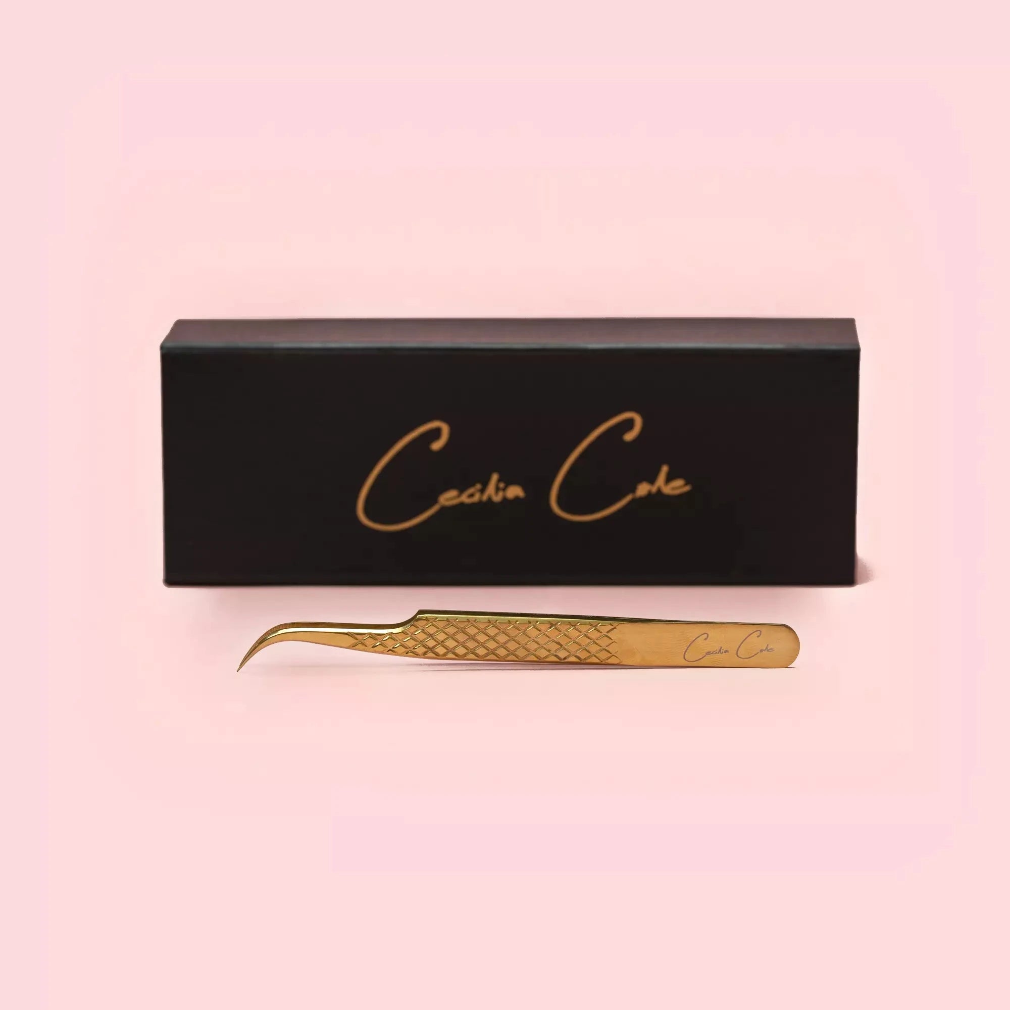 Cecilia Cole Tweezers - Curved