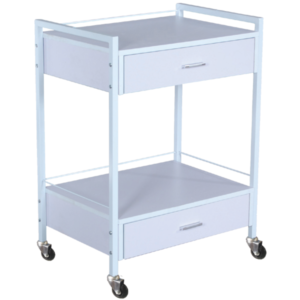 2 Tier 2 Draw Beauty Trolley