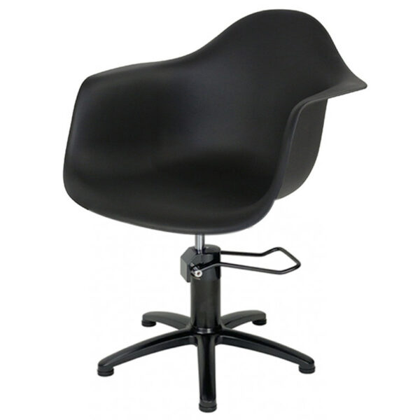 ERICA - Hydraulic Styling Chair - Black - Image 6