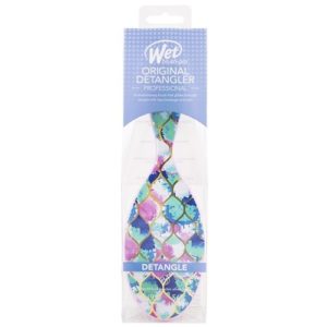 WetBrush Watercolour Mosaics Detangling Hair Brush Blue Morocco