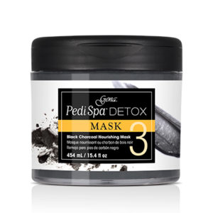 Pedispa Detox Black Charcoal Nourishing Mask Step 3