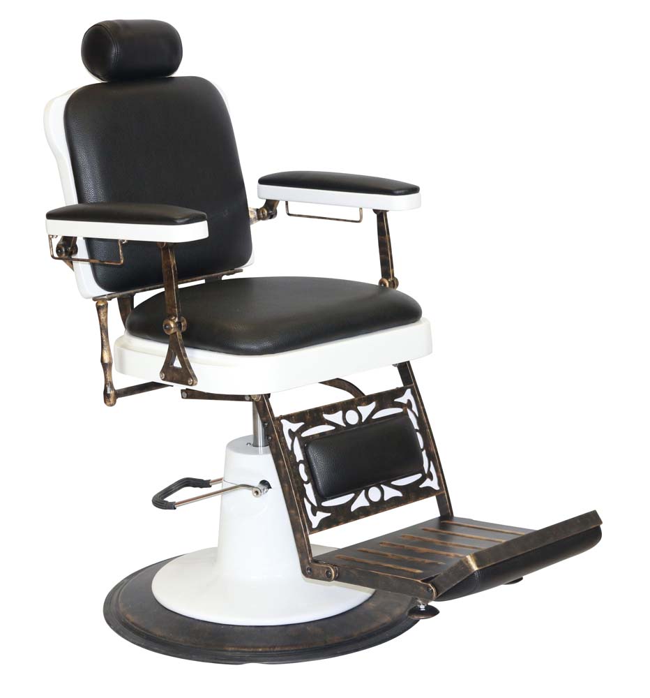 Black Chicago Barber Chair