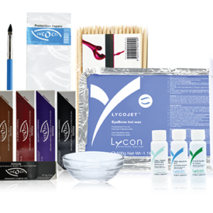 LYCON EYEBROW PRECISION WAX AND TINT KIT