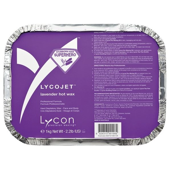 LYCOJET Lavender Hot Wax - 1Kg