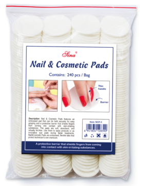Nail & Cosmetic Pads - 240pk