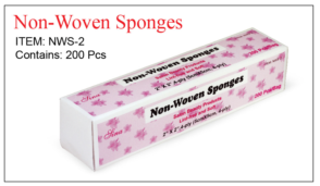 Non Woven Sponges 200 Pcs