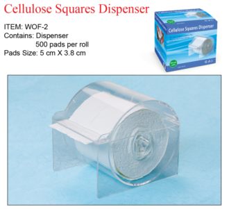 Square Cellulose Wipe Dispenser