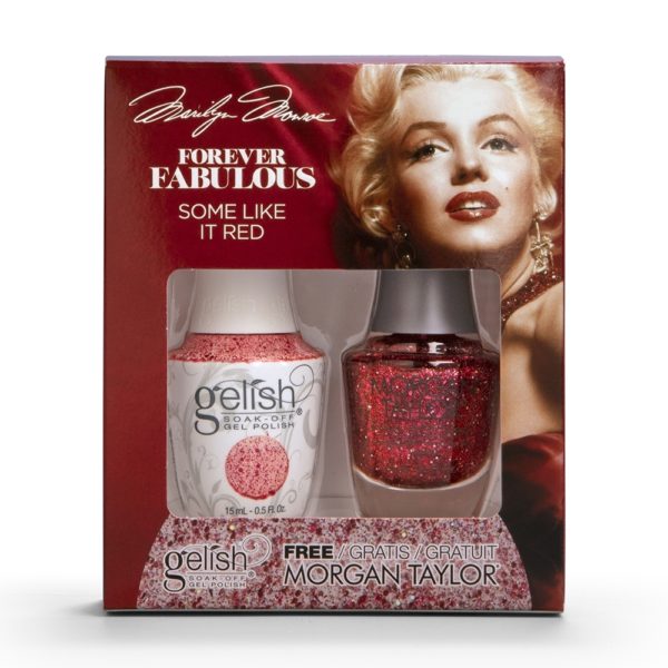 Gelish Soak Off - Forever Fabulous Some Like It Red