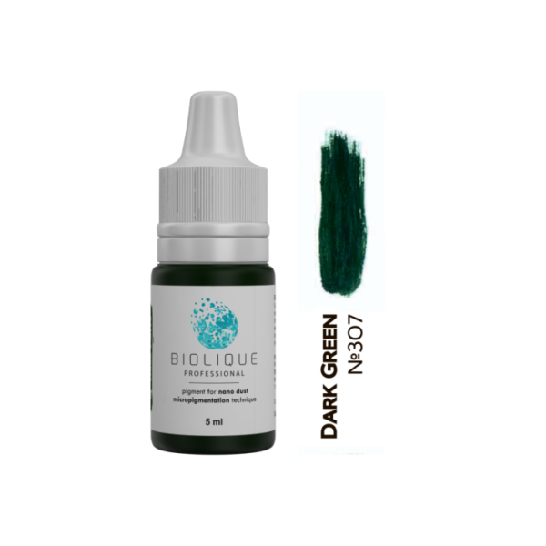 Biolique Professional Pigment BP 307 Dark Green, 5ml - Image 2