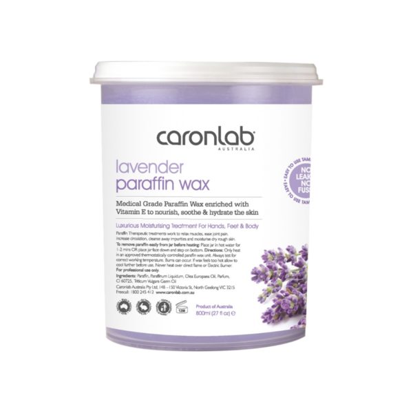 Caronlab 800ml Paraffin Wax-Lavender