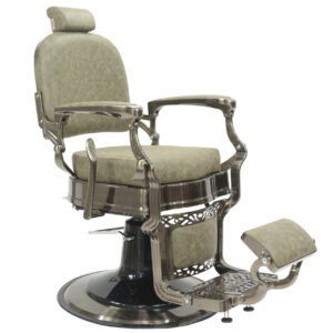 Havana Barber Chair Tan/Chrome