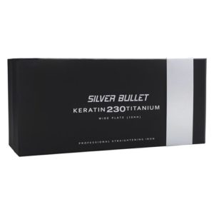 Silver Bullet Keratin 230 Titanium Wide Plate Hair Straightener