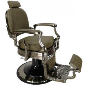 Havana Barber Chair Tan/Chrome – Olive