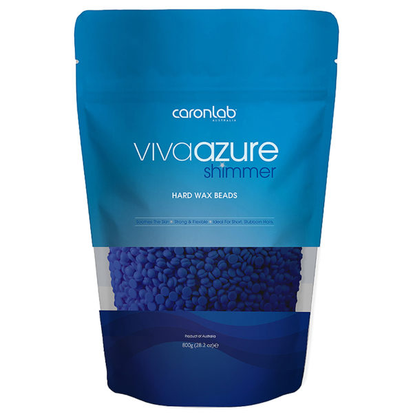 Caron Viva Azure Shimmer Hard Wax Beads 800g