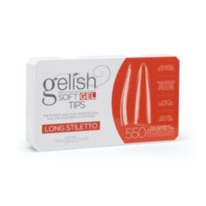 Gelish Soft Gel Tips – Long Stiletto