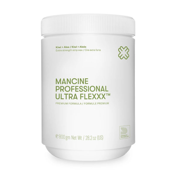 Mancine 'Ultra Flexxx' Strip Wax: Kiwi & Aloe 800gm