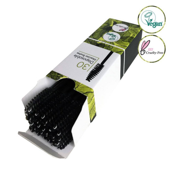 Vegan Disposable Mascara Brushes 30pcs