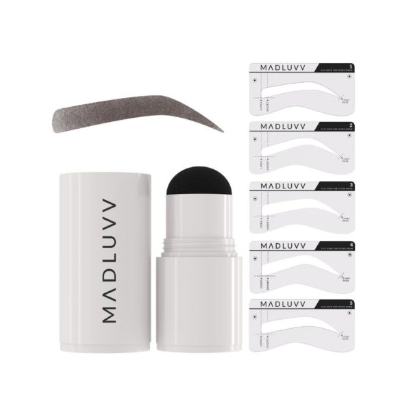 Madluvv Dark Brown Brow Stamp™ Kit