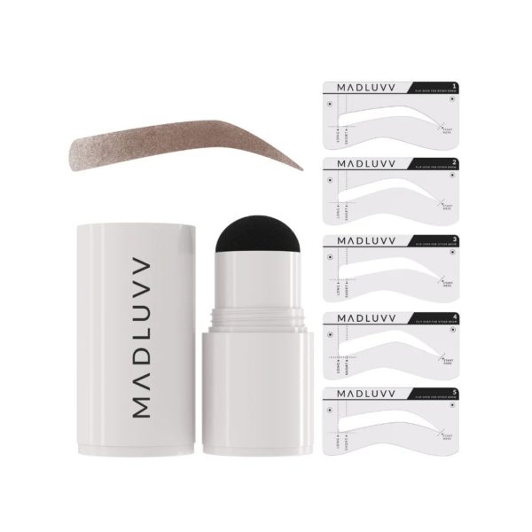 Madluvv Medium Brown Brow Stamp™ Kit