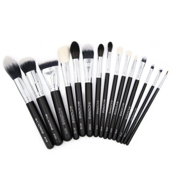 Crown 15pc Pro Brush Set & Case - Image 2