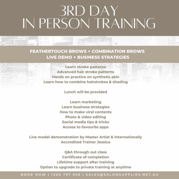 3 DAY  BROW ADVANCE MASTERCLASS - Image 4