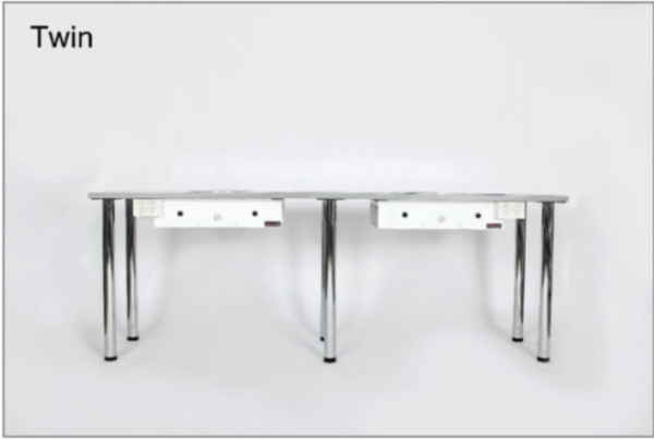 Fumelok Twin Station Nail Table