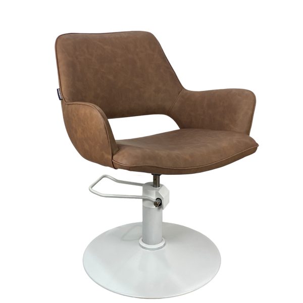 Joiken Indigo Tan Styling Chair Hydraulic